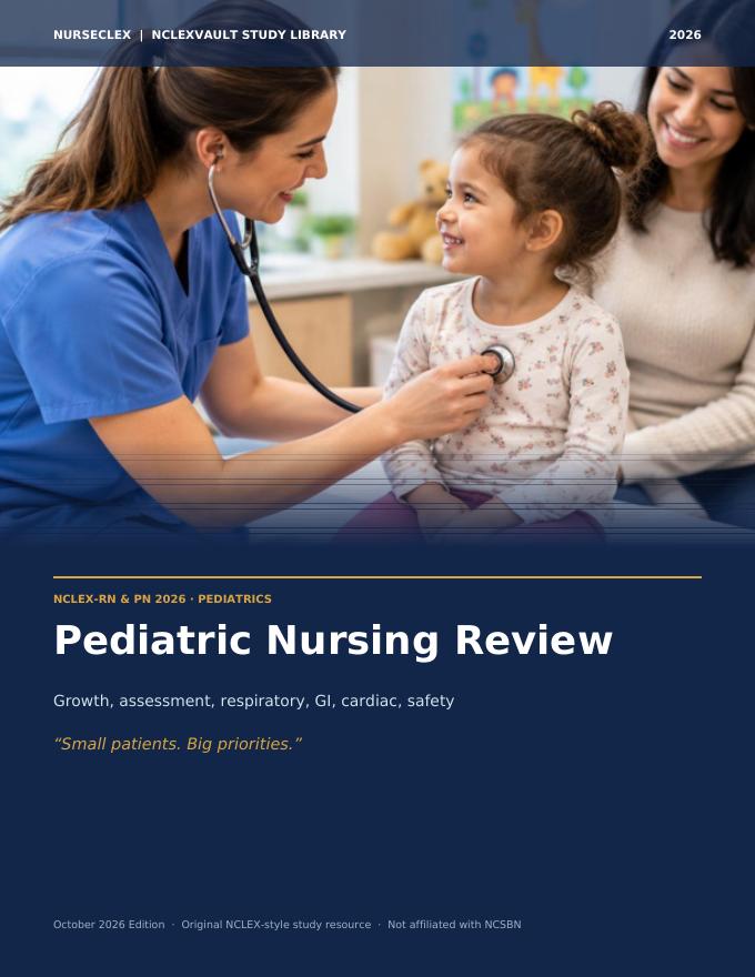 pediatric nursing cover