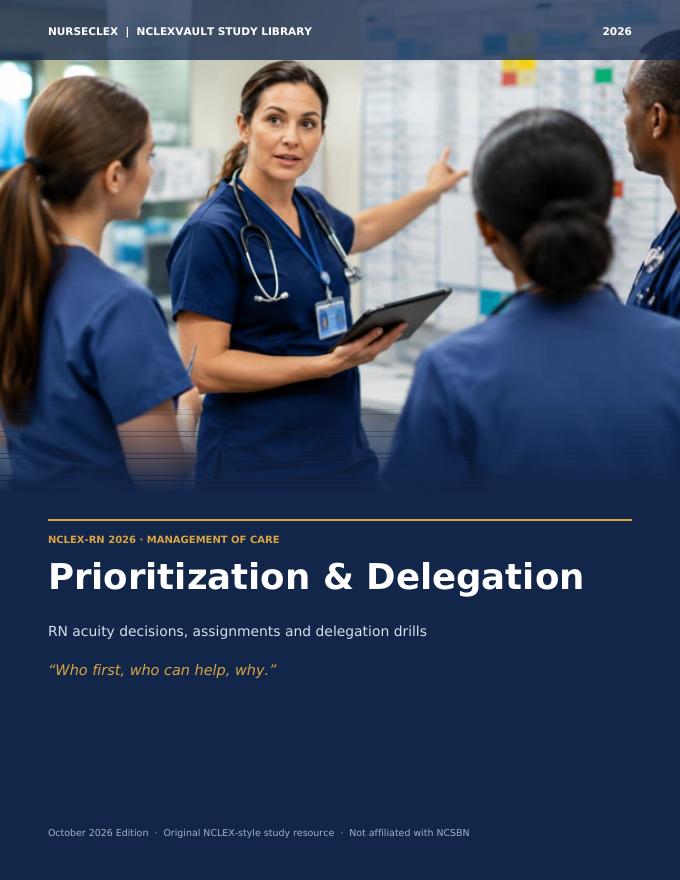prioritization delegation cover