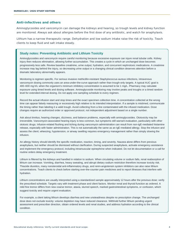 The Master Pharmacology Breakdown Guide - Page 4