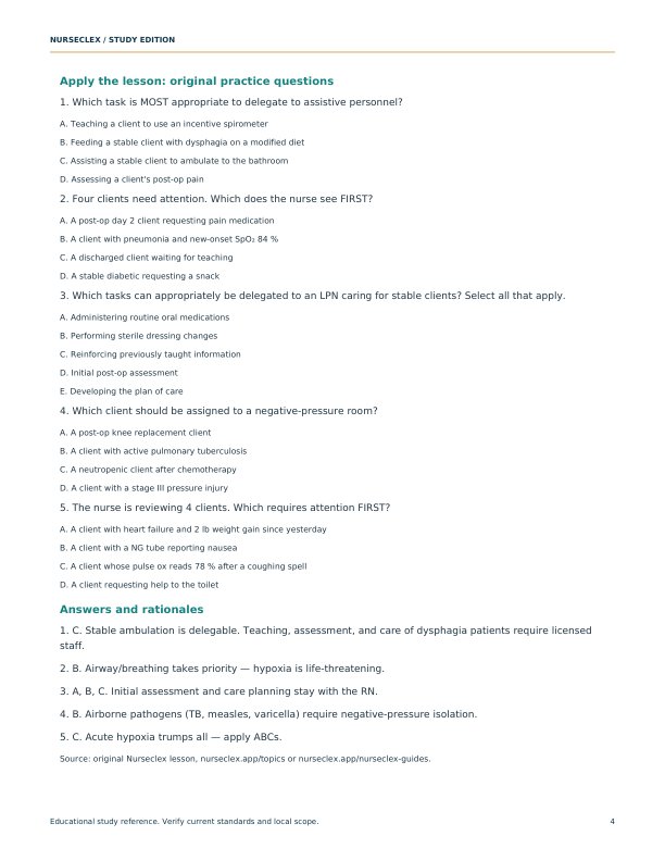 Prioritization & Delegation - Page 4