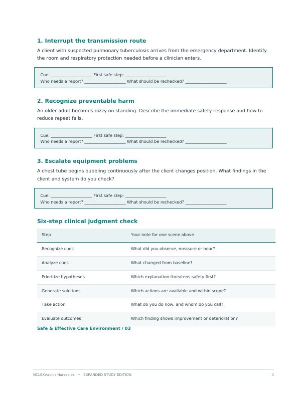 NCLEX-RN 2026 Clinical Judgment Study Workbook - Page 4